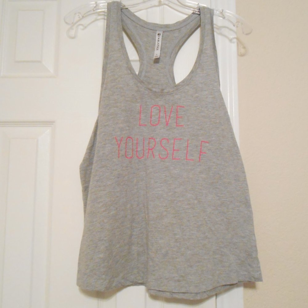 **CLEARANCE** Fabletics Love Yourself Racerback Tank Top - Picture 6 of 6